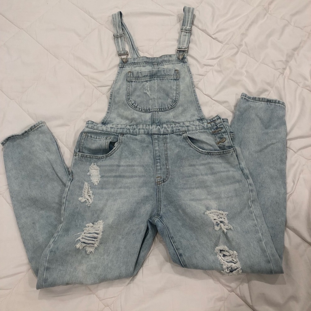 Forever 21 long Jean Overalls
